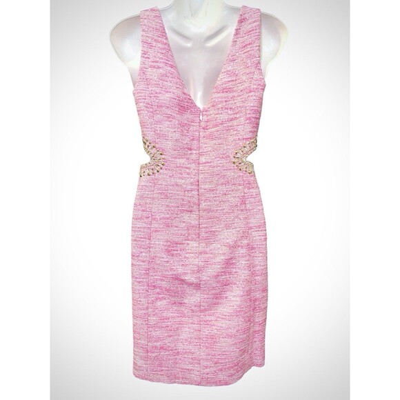 LILLY PULITZER~Catie Shift Dress Resort Pink Tropics Resort Boucle~Size 8~ $278 - Picture 10 of 16